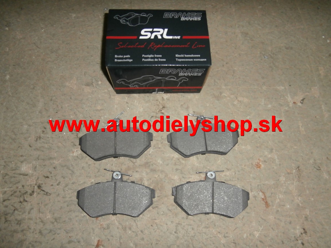 Seat AROSA 1/01- predné platničky Sada,typ LUCAS