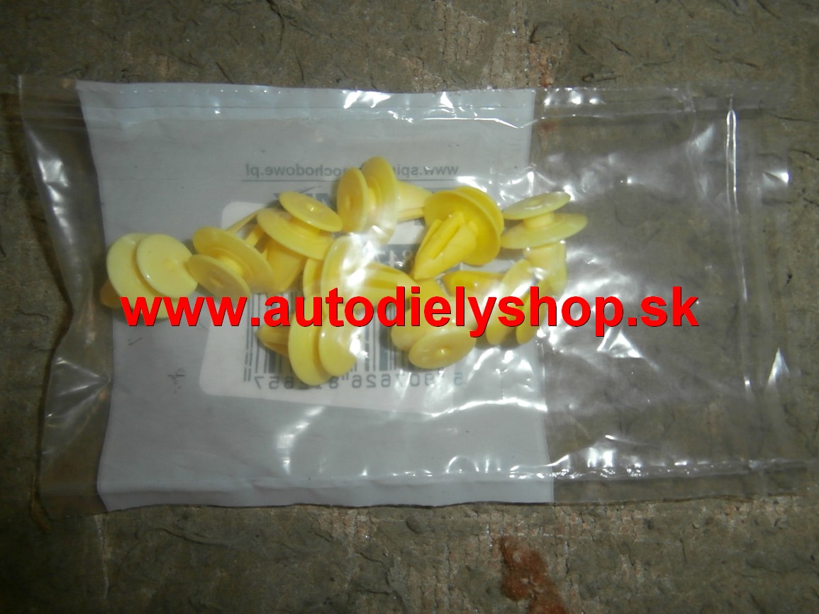 Seat Ibiza,Cordoba 9/99-5/02 príchytky tapacíru 10 ks