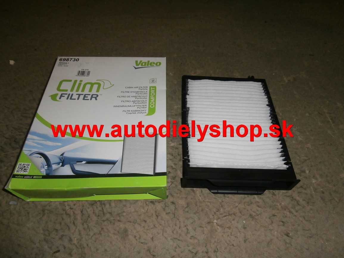 Renault MÉGANE II 11/02-12/05 kabinový /peľový/ filter na všetky typi motorov