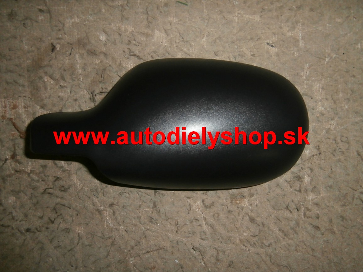 Renault Scenic 9/99-4/03 kryt spätného zrkadla Lavý, čierny