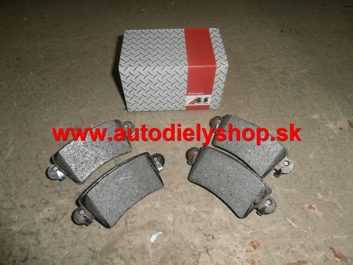 Renault Master III 08.06- Sada zadných brzdových doštičiek /A.B.S./