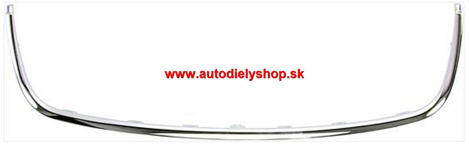 Škoda FABIA 1/07- lišta masky chrómová 
