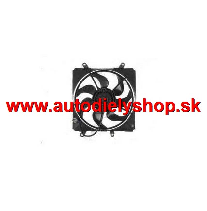 Toyota AVENSIS 10/97-9/00 ventilátor chladiča pravá strana  (2.0TD-2.0D-4D