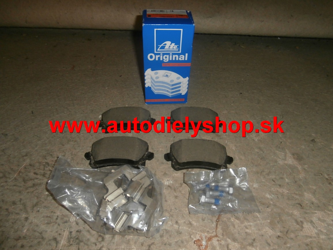 VW PASSAT "B6" 01/05- zadné platničky Sada / ATE /