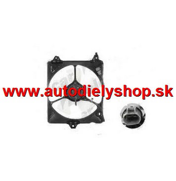 Toyota AVENSIS 10/00-5/03 Ventilátor chladiča-ľavá strana