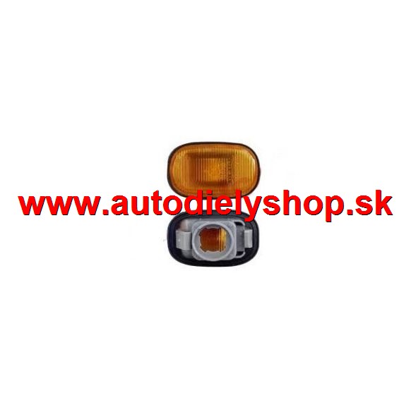 Toyota COROLLA 3/5dv 3/02-6/04 bočné smerovky SADA (Oranžové)
