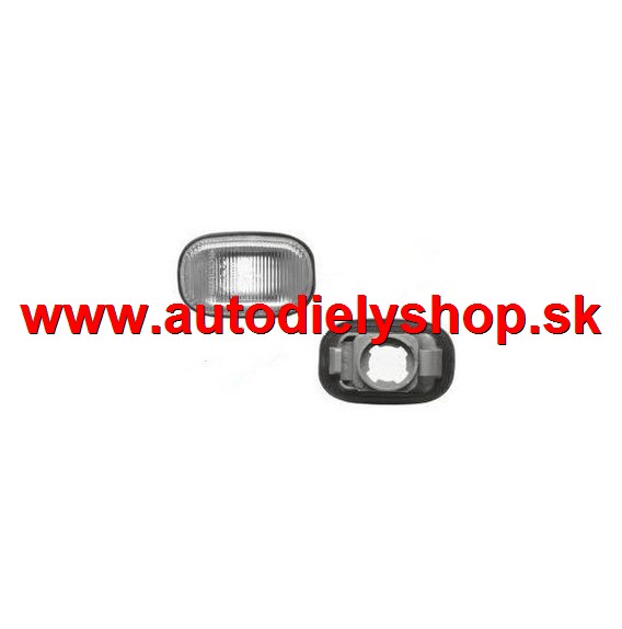 Toyota COROLLA 3/5dv 3/02-6/04 bočné smerovky SADA (Biele)