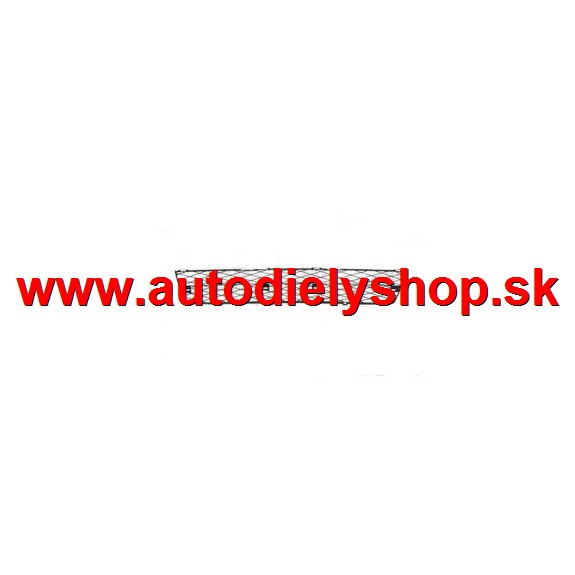 Toyota COROLLA 3/5dv 3/02-6/04 Mriežka nárazníka (SDN,Kombi)