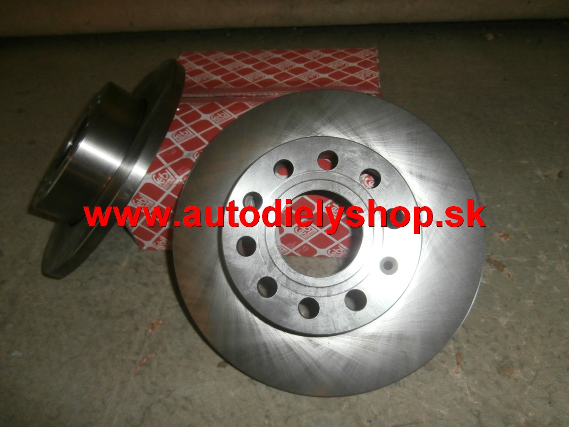 Zadné kotúče plné priemer 260mm sada L+P 