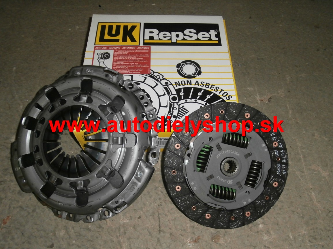 Ford FIESTA 4/02-10/05 spojkový komplet pre motory 1,4 16V - 1,3 - 1,25 	