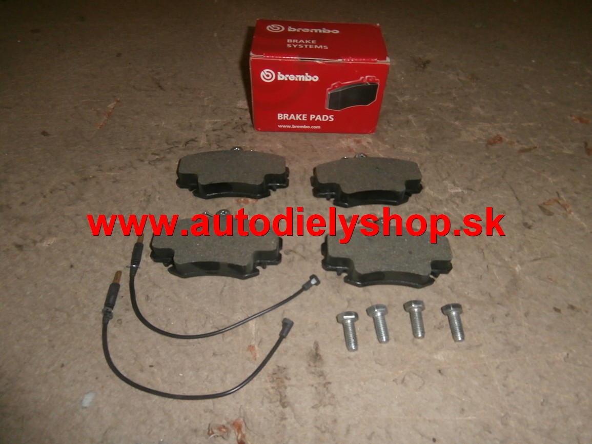 Predné brzdové platničky SADA /BREMBO/