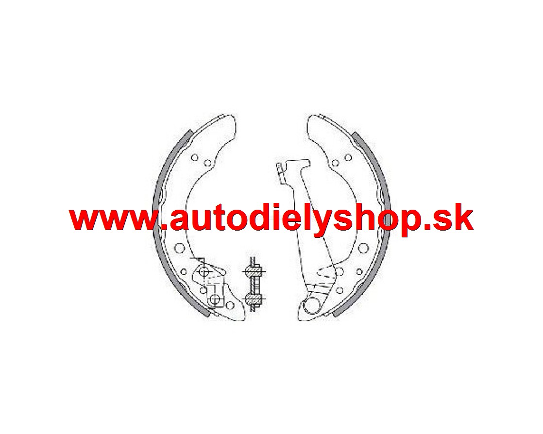VW POLO 06/09- Zadné brzdové čeľuste /ATE/