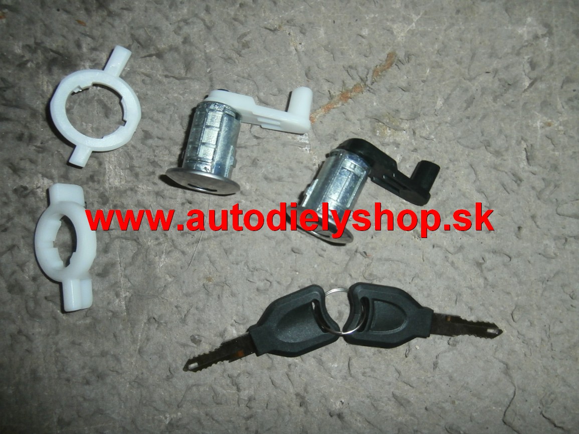 Renault MÉGANE 99-11/02   2x zámok dverí + 2 x klúč