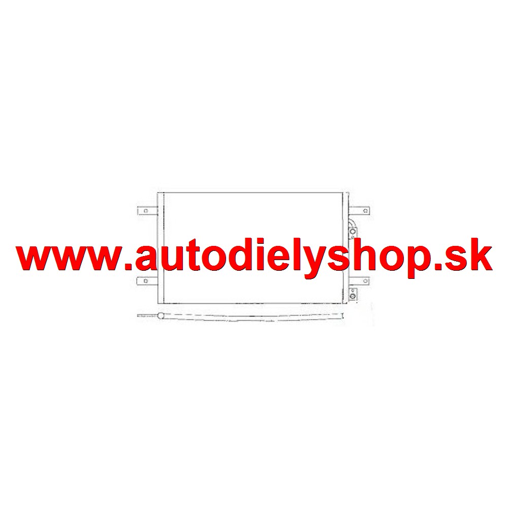 Audi A8 6/94-03 chladič klimi / pre všetky typy /