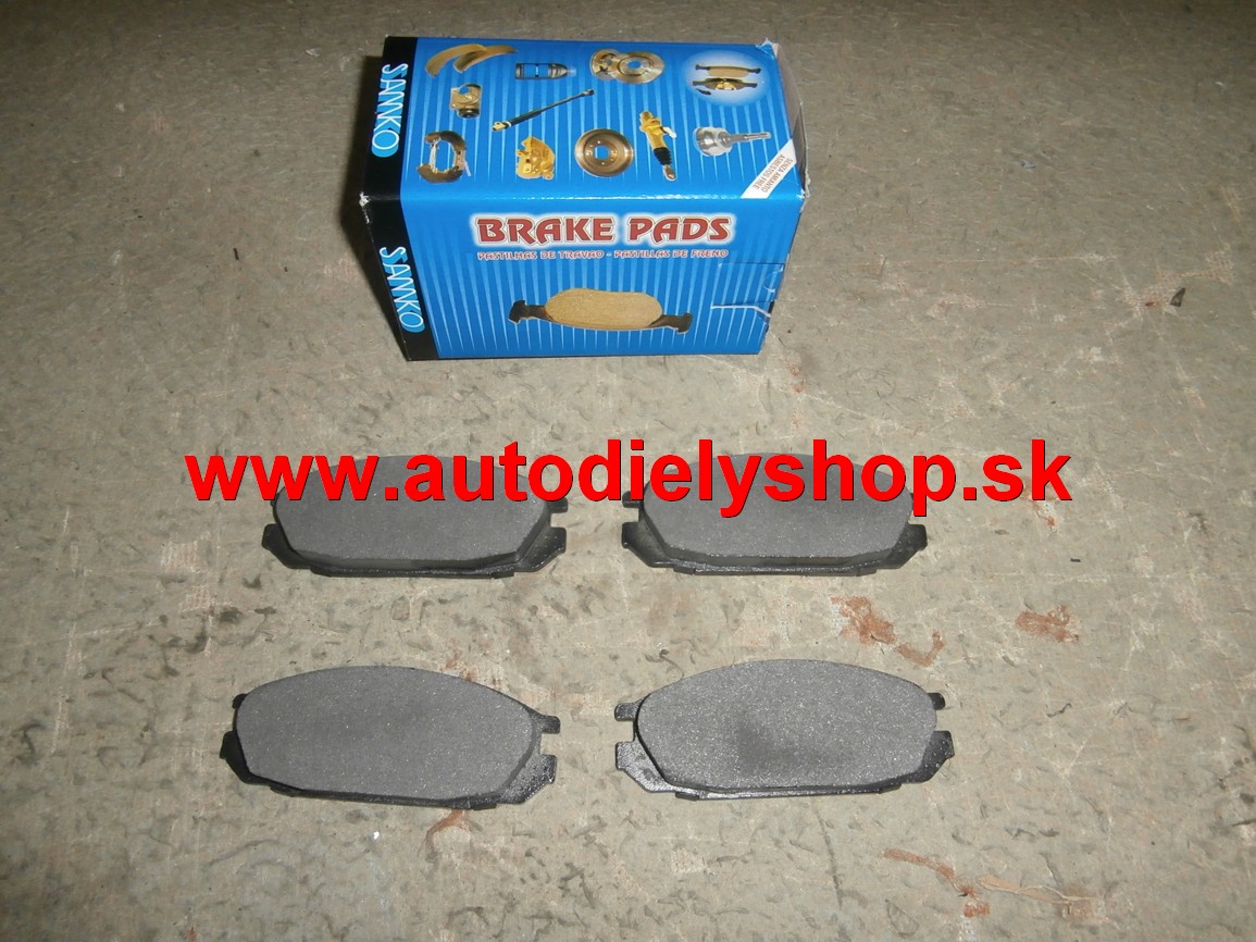  Nissan PATROL  11/88 - 8/97  zadné brzdové platničky sada.