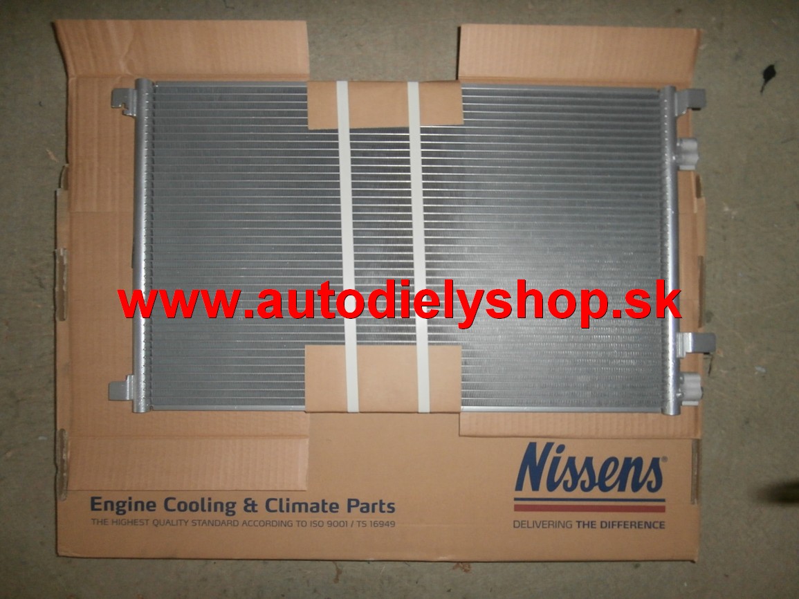 Renault MÉGANE II 1/06-10/08 chladič klimi pre všetky typy  ORIGINAL NISSENS