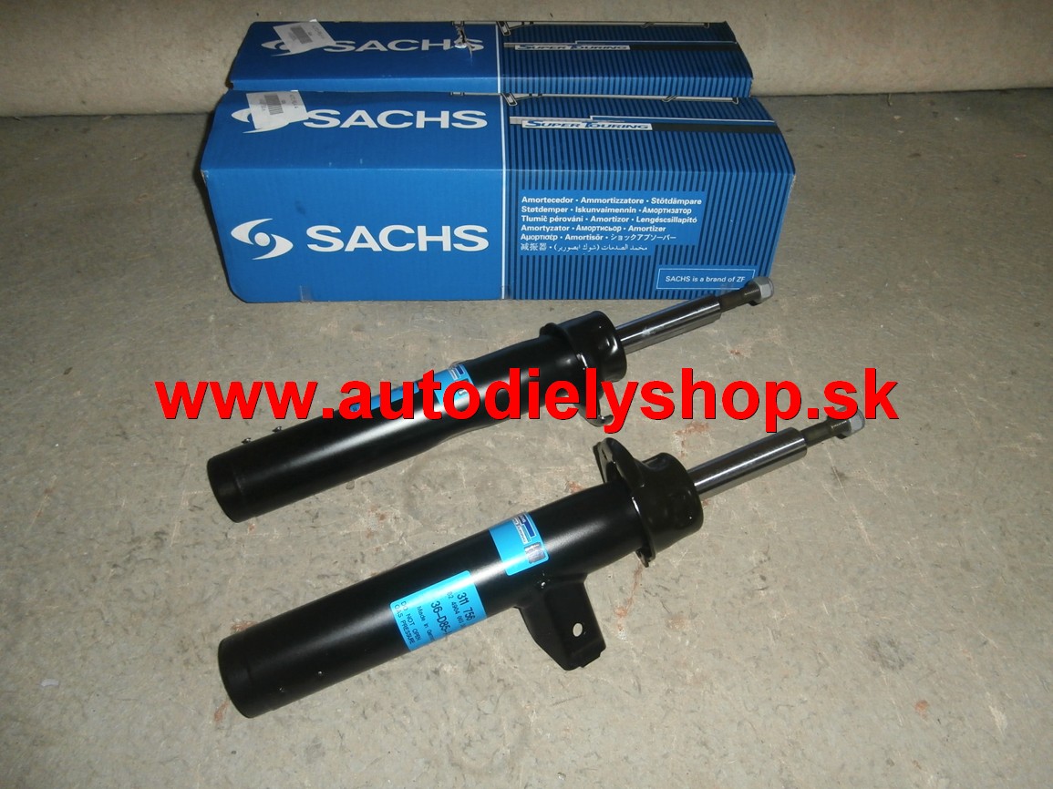 BMW 5 E60 8/03 predné tlmiče Sada ľavý + pravý /SACHS/ Xdrive