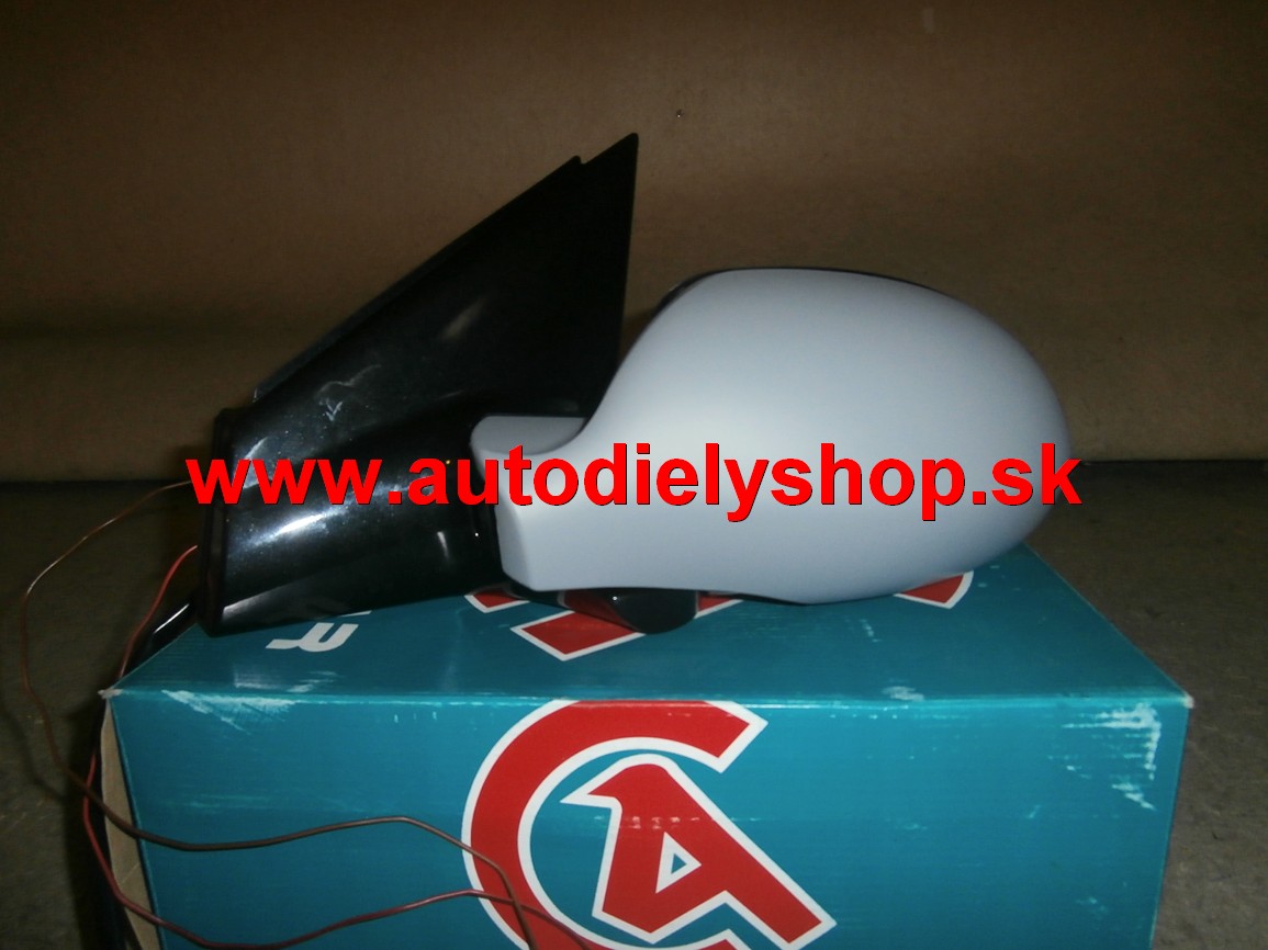  Citroen C5 10/04-1/08 el.spätné ľavé,pre lak elektricky sklopné