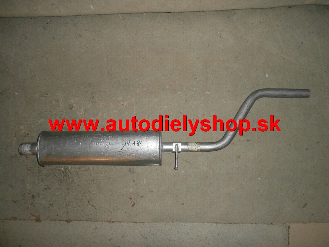 Fiat PUNTO 11/93-8/99  Stred výfuku 1,7 D 42kw