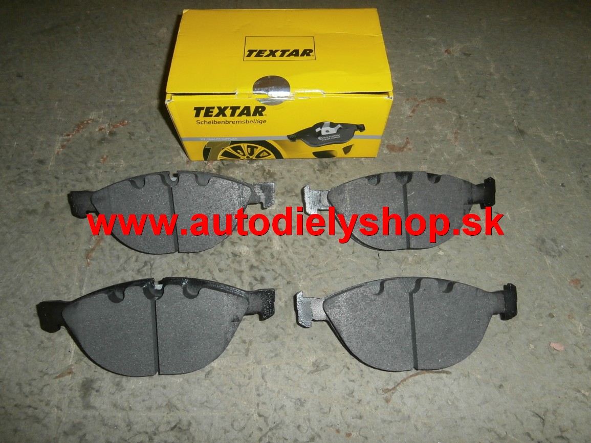 BMW 5 E60 8/03 Predné platničky sada 