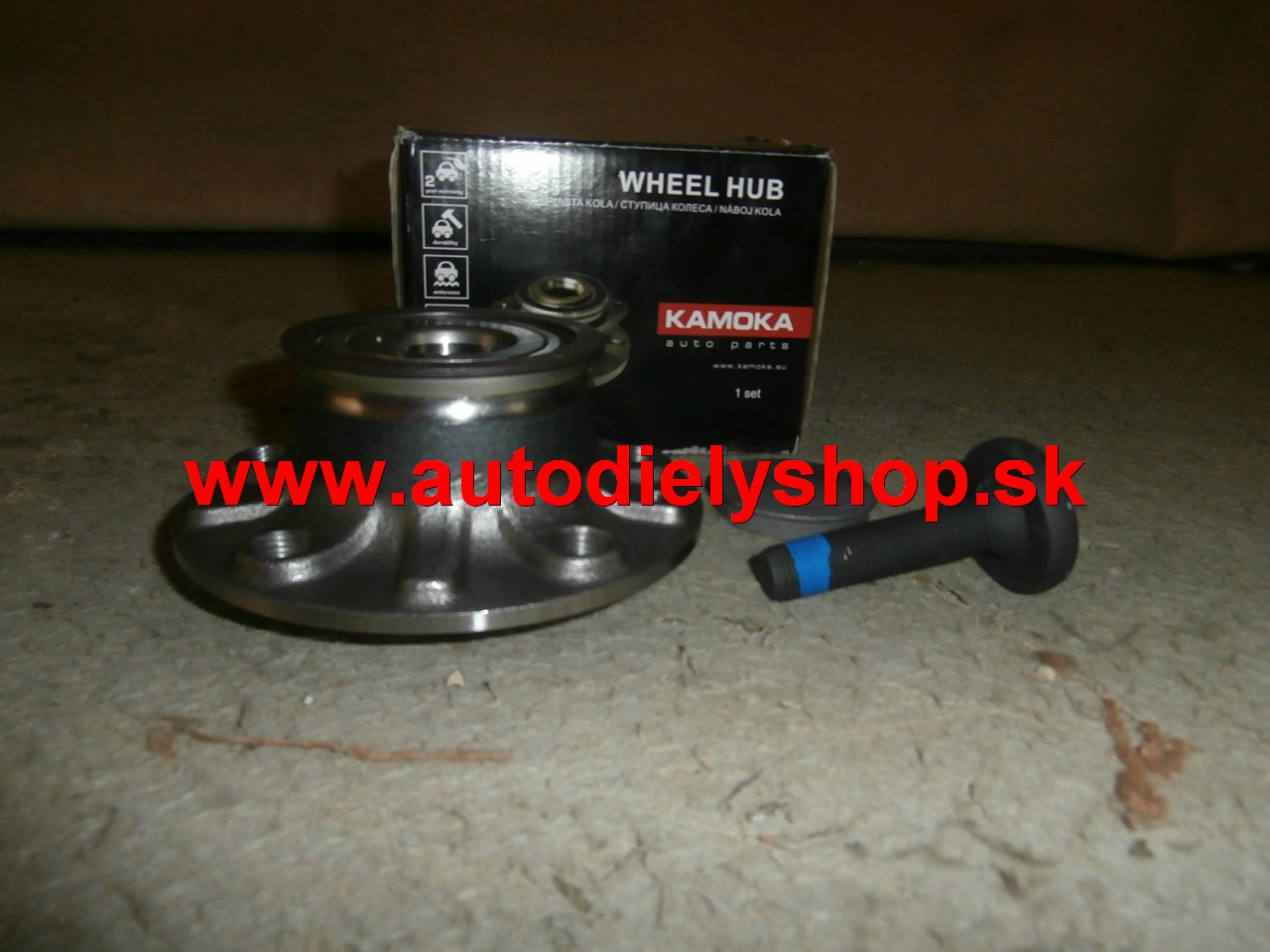Seat ALTEA 6/04- zadný náboj s ABS ložiskom