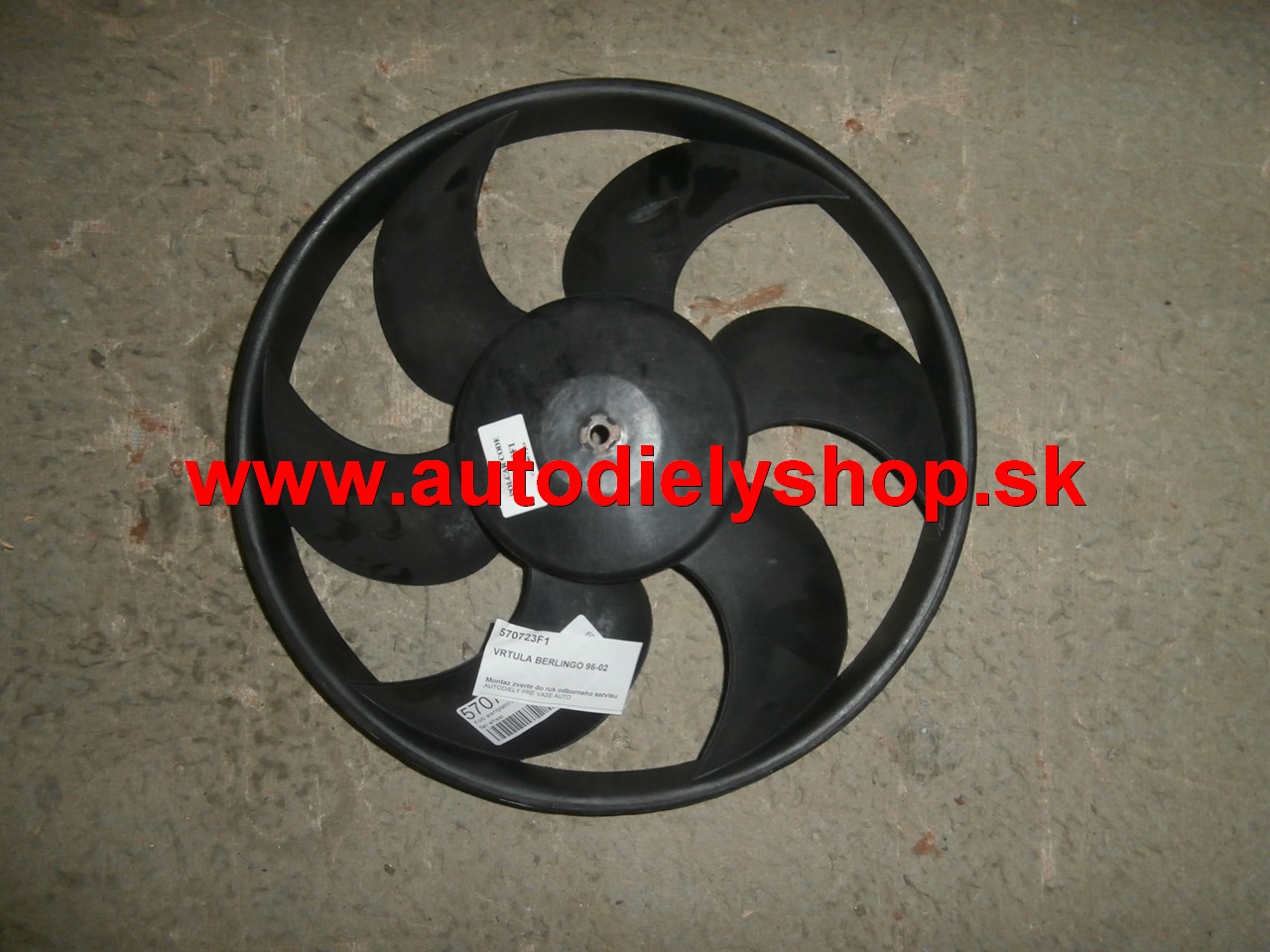  Citroen Berlingo 96-02  vrtula priemer 320mm. 