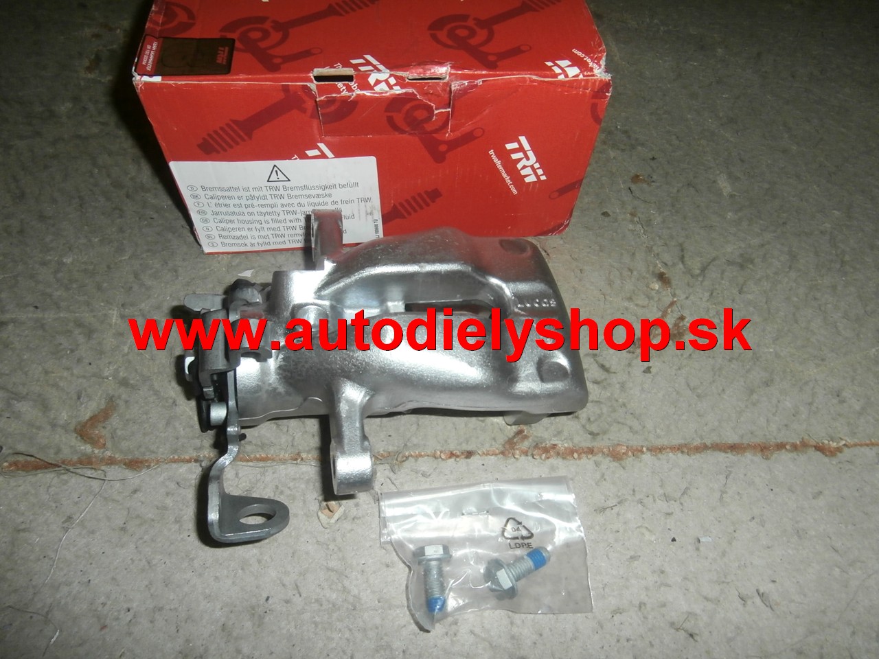 Opel ZAFIRA 1/99-9/05 Brzdový strmen zadný pravý značka  /TRW/