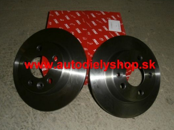 Alfa 156 9/03- zadné kotúče Sada L+P / TRW /
