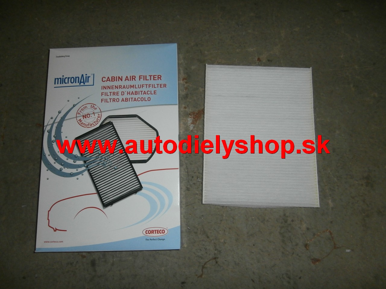  Chrysler VOYAGER 2/00-12/08  peľový-kabínový filter na všetky obsahy motorou