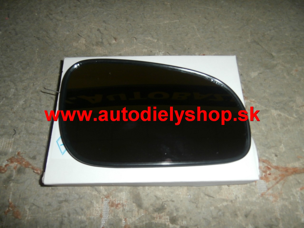 Volvo S60 8/00-4/03 Sklo zrkadla pravé vyhrievane