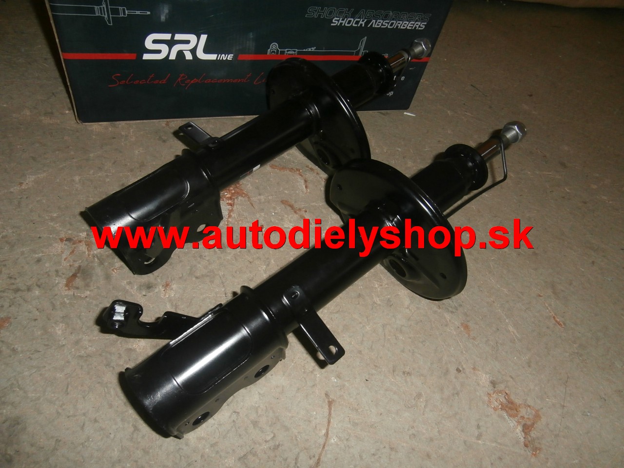 Toyota COROLLA 2/00-3/02 predné tlmiče L+P sada /SRL/