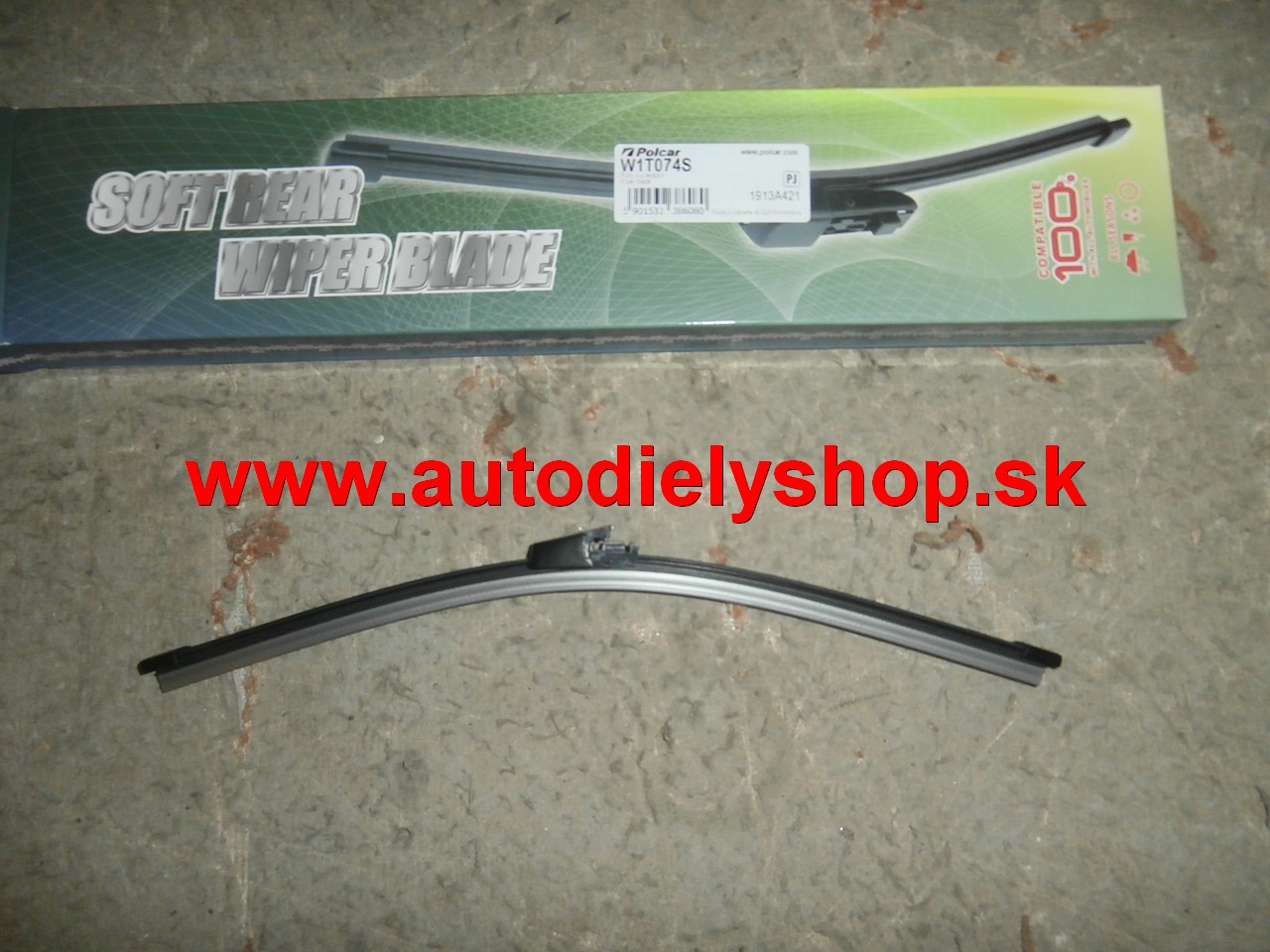VW POLO 3/05-6/09 zadný stierač 350mm 