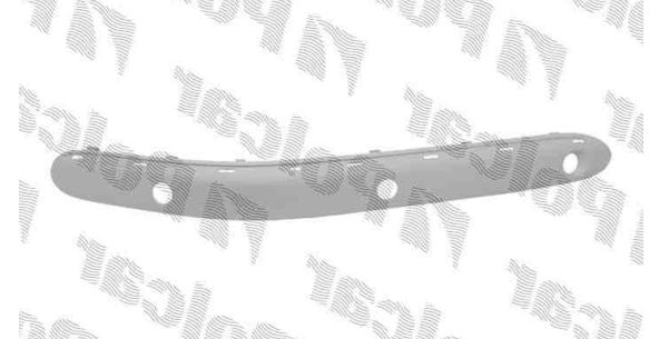 Mercedes W220 "S" 11/98-05 lišta nárazníku Pravá do r.v 02