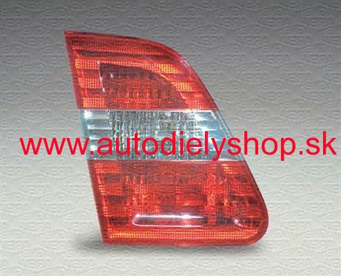  Mercedes W245 "B" 3/2005-2/2008  svetlo dymové zadné ľavé kufrové