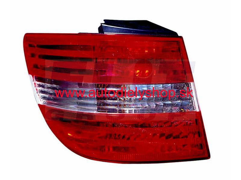  Mercedes W245 "B" 3/2005-2/2008  svetlo biele zadné ľavé blatníkové