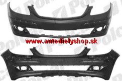 Mercedes W245 "B" 3/2005-6/2011  predný nárazník bez otvorov na lište