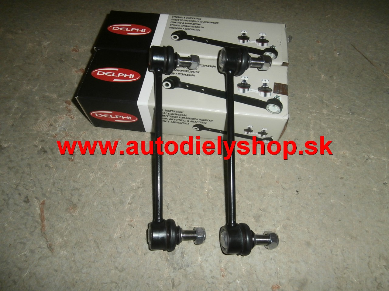 Hyundai TUCSON 04- tyč stabilizátora Sada L+P / DELPHI/ Zadné