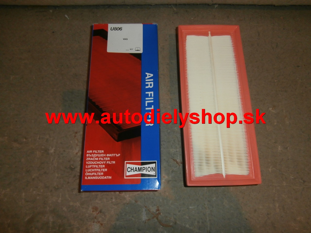 Vzduchovy filter na 1,9TDi / 2,0TDi / 1,8TSi  / 1,4TSi 