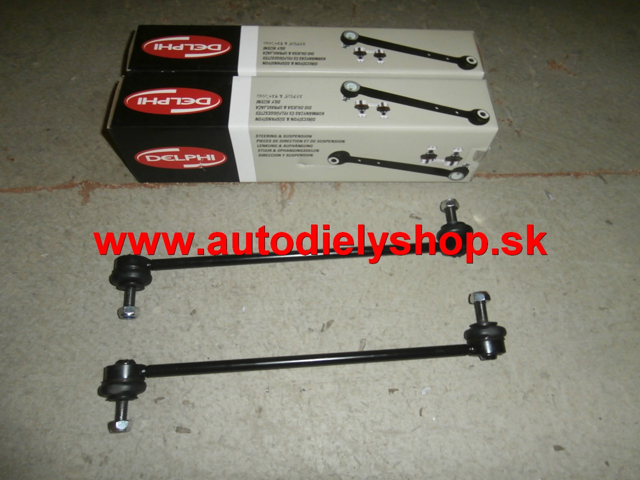  Peugeot 307 05-07 tyč stabilizátora Sada L+P 