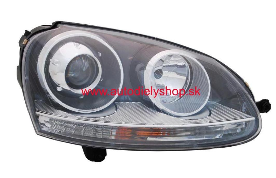 VW JETTA 8/2005-9/2010 svetlo D2S+H7 Xenonové pravé,šedé