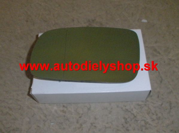 VW Passat B5.5 11/00-03 sklo zrkadla ľavé,vyhrievané,modré