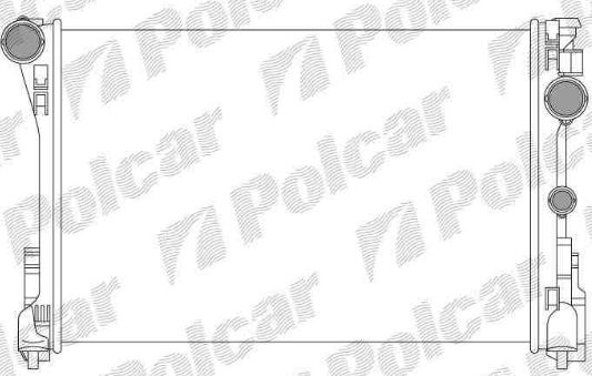 Mercedes W204 "C" 1/2007- Chladič vodný /C230, C280, C350, C200C