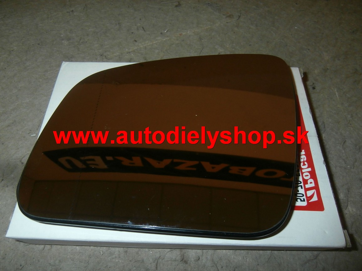  Mercedes W204 "C" 1/2007-03/11 sklo zrkadla ľavé vyhrievane