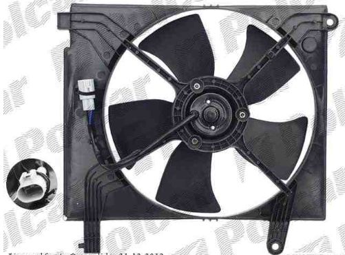  Daewoo Nubira 6/97-7/99 ventilátor klimového chladiča 1,6i-2,0i