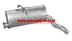Citroen SAXO 2/96-8/99 koniec výfuku na motory 1,0i-1,1i-1,4i-1,6i -1,5D 