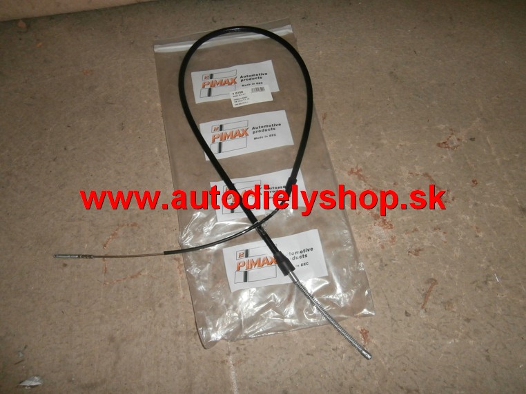 VW POLO 10/99-12/01 lanko ručnej brzdy obojstranné 954/1513 mm