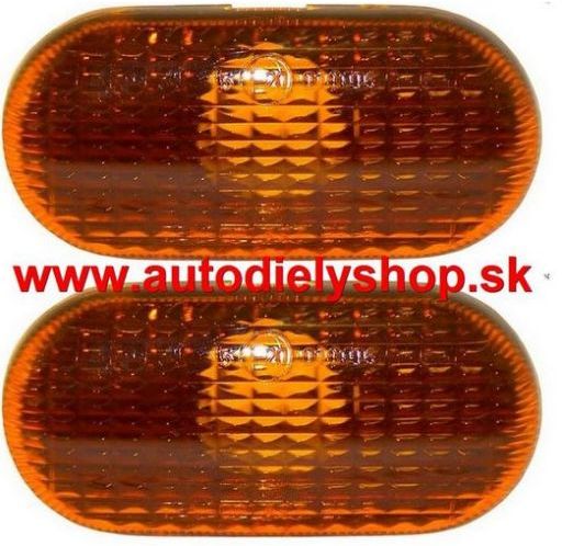 Renault Thalia 8/01- bočné smerovky oranžové Sada L+P