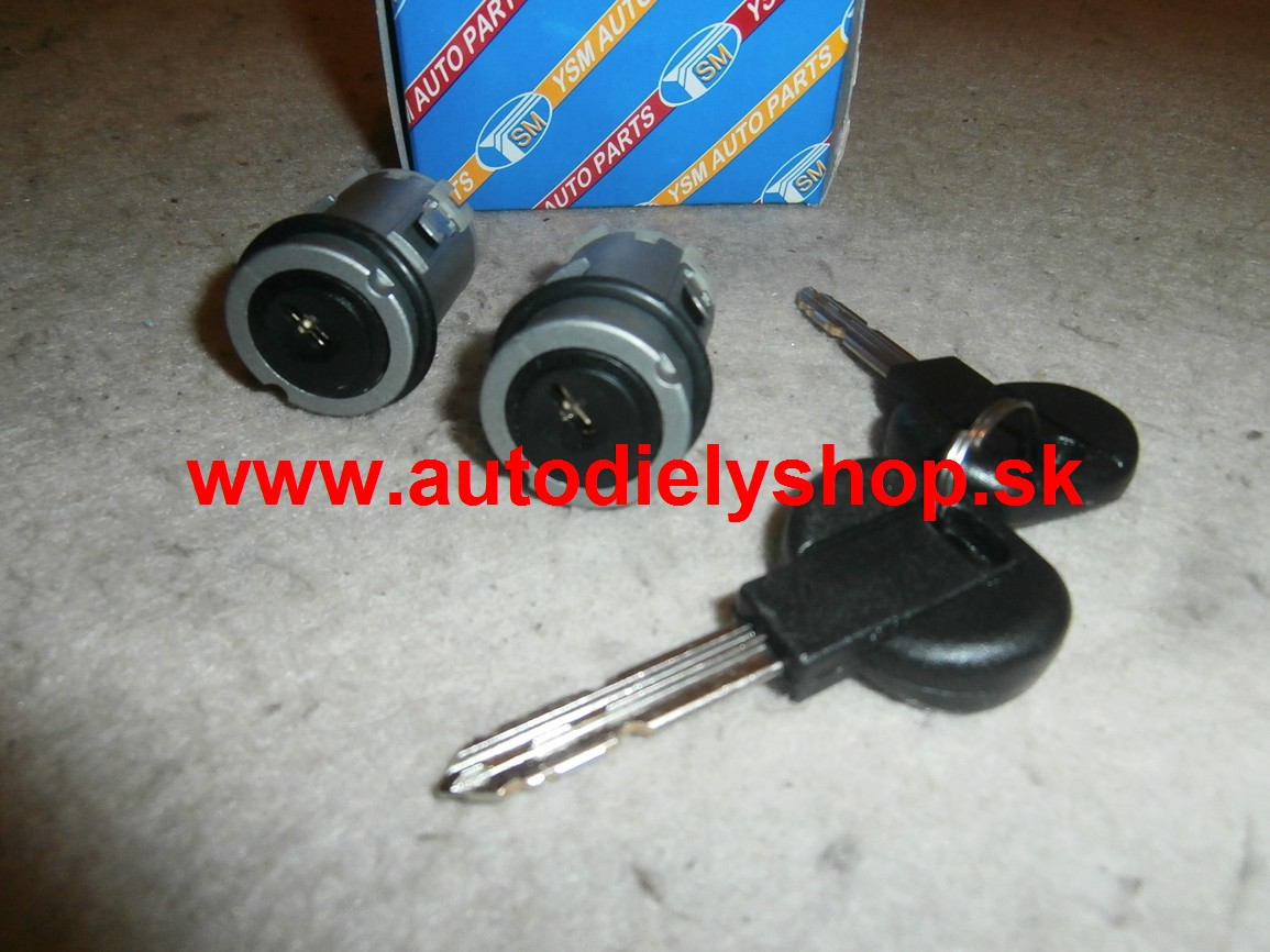 Peugeot EXPERT 4/04-07  2x zámok dverí + 2 x klúč