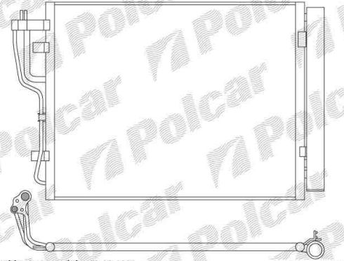Kia Cee'd 07- chladič klimi  dieslové motory