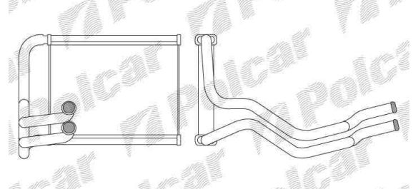 Kia Cee'd 07- radiator kúrenia  pre všetky typy